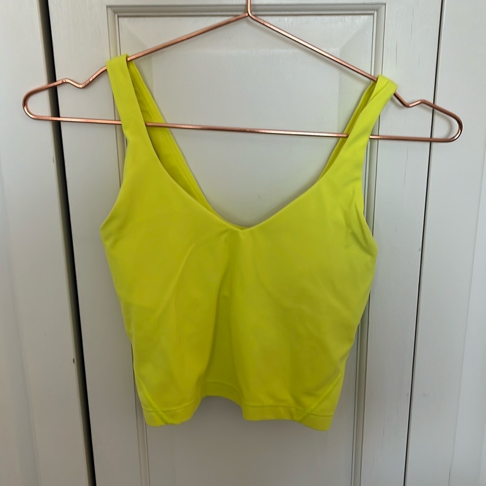 Lululemon Align Tank, Highlight yellow